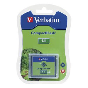 Verbatim 1GB CompactFlash Memory Card