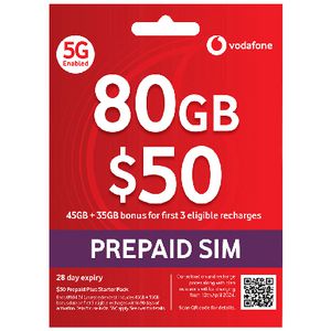 Vodafone $50 Starter Pack