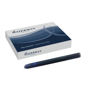 Waterman Fountain Pen Cartridges Mysterious Blue 8 Pack