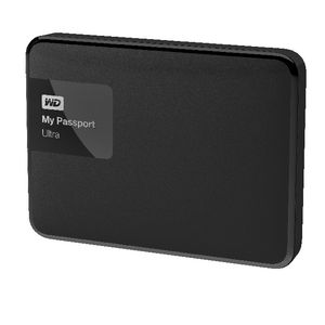 WD My Passport Ultra 1TB Portable Hard Drive Classic Black
