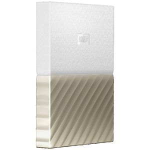 WD 1TB My Passport Ultra Hard Drive White/Gold