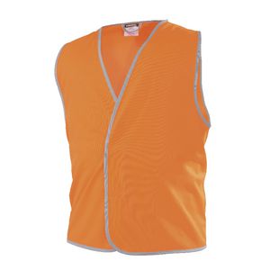Workhorse Hi-Vis Safety Vest Day Orange XXXL