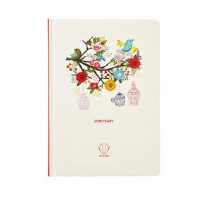Upward Fashion A5 Week to View 2016 Diary Assorted