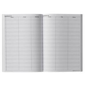 Wildon 211W 1/4 Hour Appointment Book