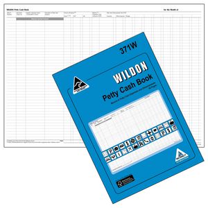 Wildon 371W Petty Cash Book