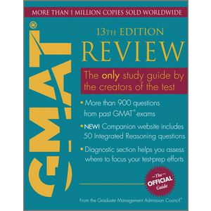 Wiley GMAT Review Official Guide Book