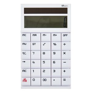 X Desk Calculator 12 Digit Display White