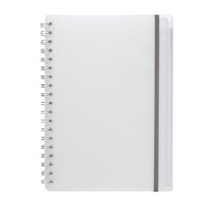 X B5 PP Spiral Notebook with Pouch 180 Page