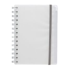 X B6 PP Spiral Notebook with Pouch 180 Page