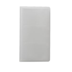 X Business Card Holder 180 Pocket Frosted