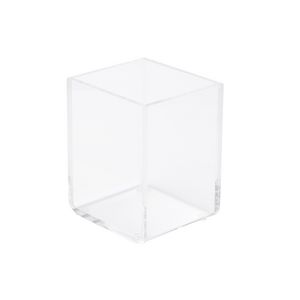 X Pen Cup Clear