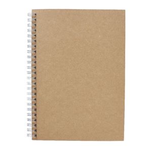 X A5 Spiral Agenda Notebook Kraft 96 Page