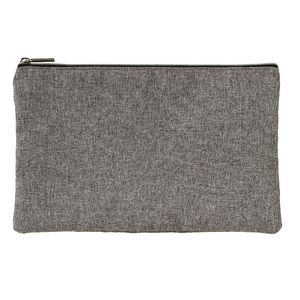 X PET Recycled Pencil Case Grey
