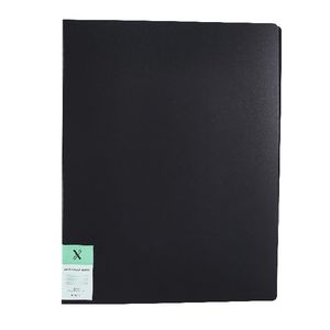 X A4 60 Pocket Display Book Black