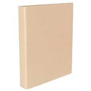 X Pressboard Binder A4 2 D-Ring Kraft