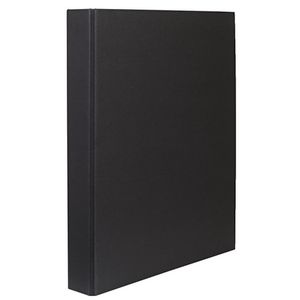 X Pressboard Binder A4 2 D-Ring Black
