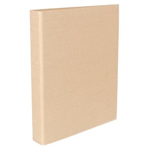 X Pressboard Binder A4 4 D-Ring Kraft