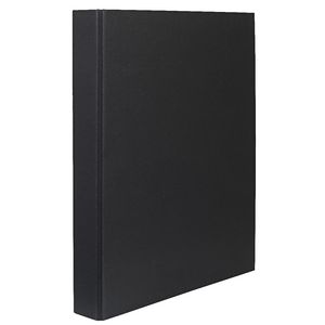 X Pressboard Binder A4 4 D-Ring Black