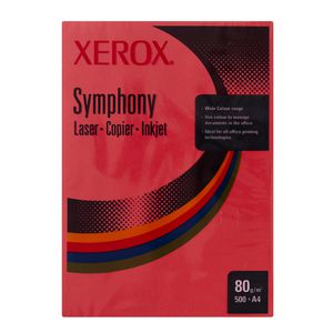 Fuji Xerox Symphony Dark Tints Copy Paper 80gsm A4 Red