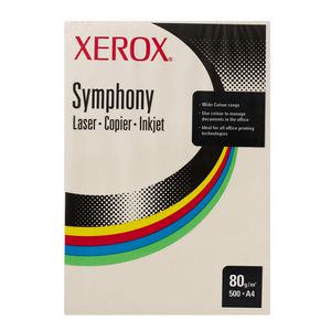 Fuji Xerox Symphony Pastel Tints Paper 80gsm A4 Ivory
