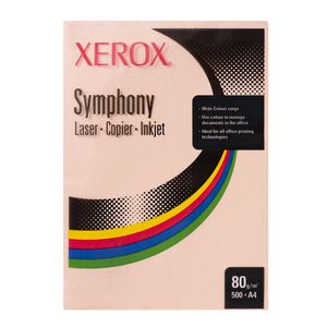 Fuji Xerox Symphony Pastel Tints Paper 80gsm A4 Salmon