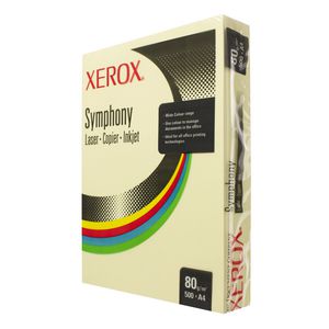 Fuji Xerox Symphony Pastel Tints Paper 80gsm A4 Yellow