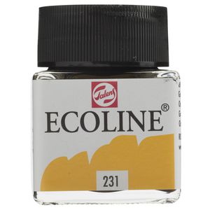 Ecoline Liquid Watercolour Paint 30mL Gold Ochre