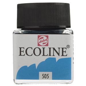 Ecoline Liquid Watercolour Paint 30mL Ultramarine Light