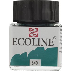 Ecoline Liquid Watercolour Paint 30mL Blue Green