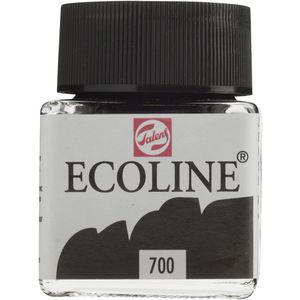 Ecoline Liquid Watercolour Paint 30mL Black