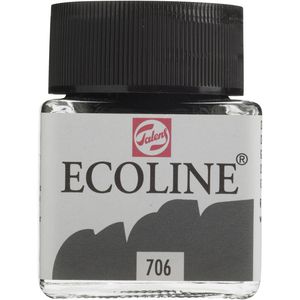 Ecoline Liquid Watercolour Paint 30mL Deep Grey