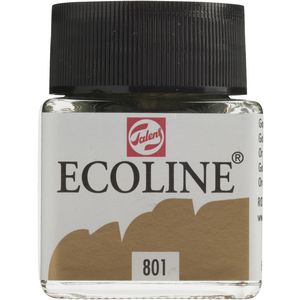 Ecoline Liquid Watercolour Paint 30mL Opaque Gold