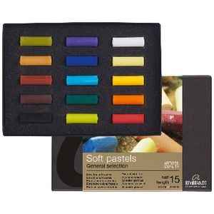 Rembrandt Soft Pastels Short 15 Pack