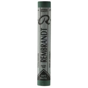 Rembrandt Soft Pastel Phthalo Green 3