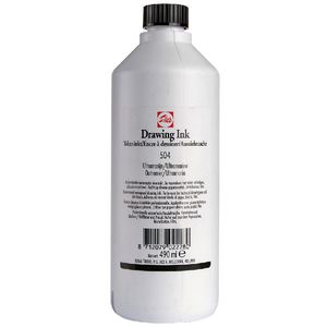 Talens Drawing Ink 490mL Black