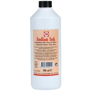 Talens Indian Waterproof Ink 490mL Black