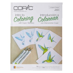 Copic Colouring Foundations Book Introduction to Colouring