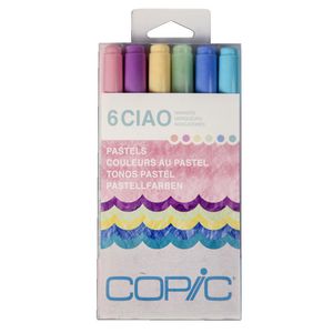 Copic Ciao Markers Pastel 6 Pack