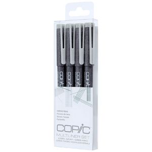Copic Multiliner Marker Assorted Cool Grey 4 Pack