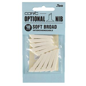 Copic Classic Marker Replacement Nib Soft Broad 10 Pack