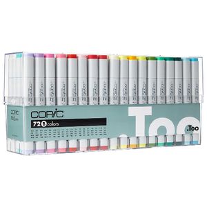 Copic Markers Assorted 72B Pack