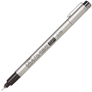 Copic Multiliner Marker 0.05mm Black