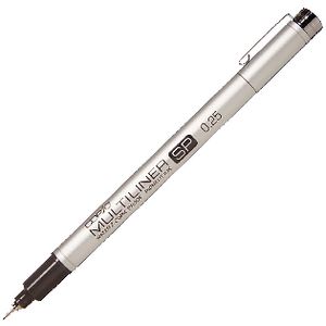 Copic Multiliner Marker 0.25mm Black