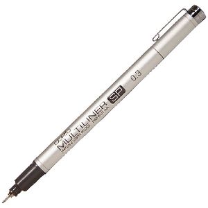 Copic Multiliner Marker 0.3mm Black