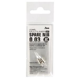 Copic Multiliner Replacement Nib 0.03mm 2 Pack