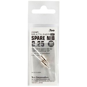 Copic Multiliner Replacement Nib 0.25mm 2 Pack