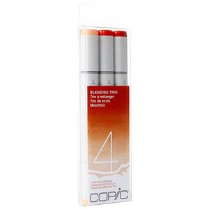 Copic Sketch Marker Blending Trio Red