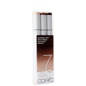 Copic Sketch Marker Blending Trio Brown