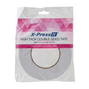 X-Press It High Tack Double-sided Tape 12mm x 50m