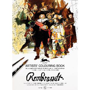 Pepin Artist Colouring Book Rembrandt Paintings